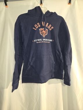 Fanatics Youth Medium Los Bears Navy Graphic Hoodie (LOC-31)